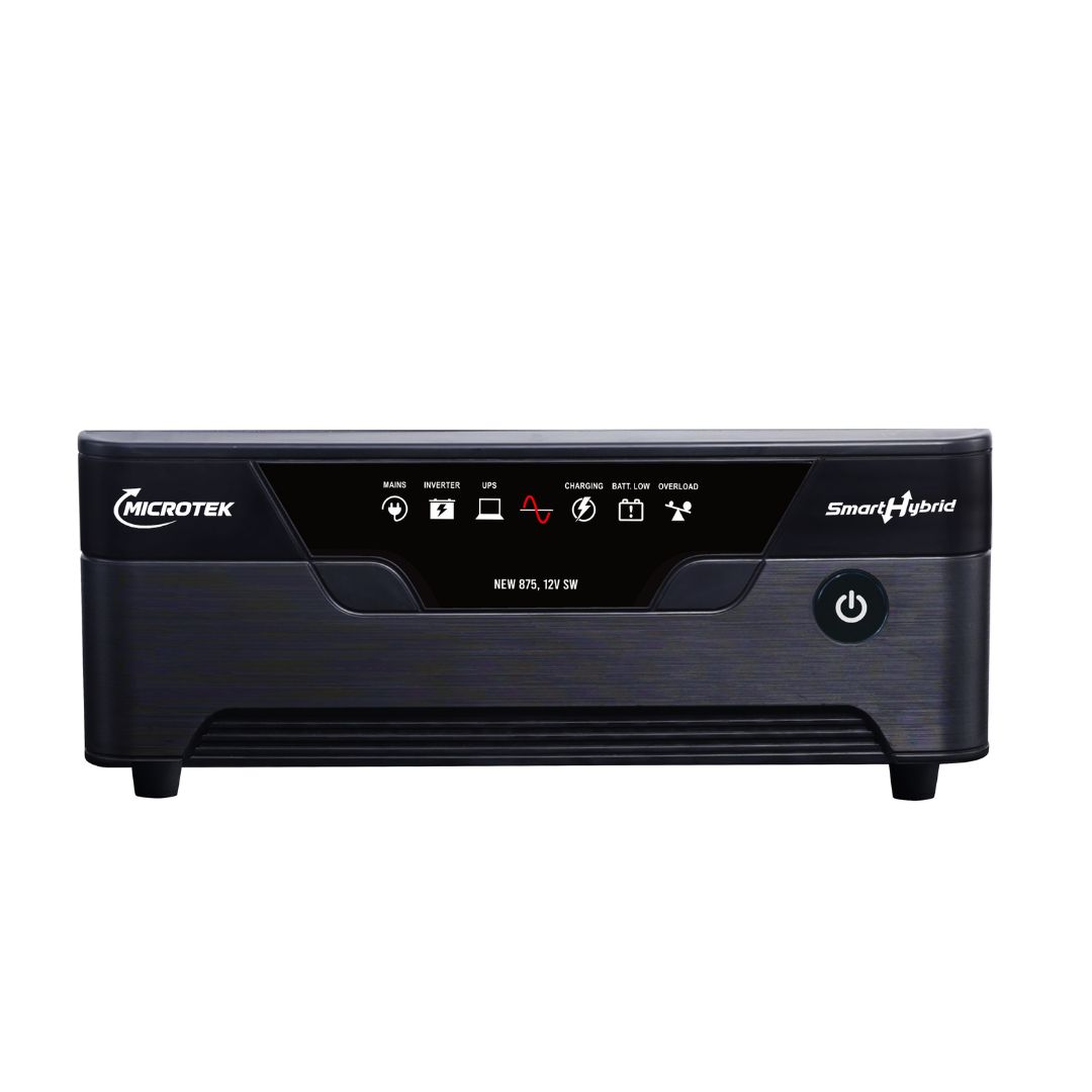 Microtek SMART HYBRID NEW 1275 12V Pure Sine Wave Inverter 1115VA/925Watt