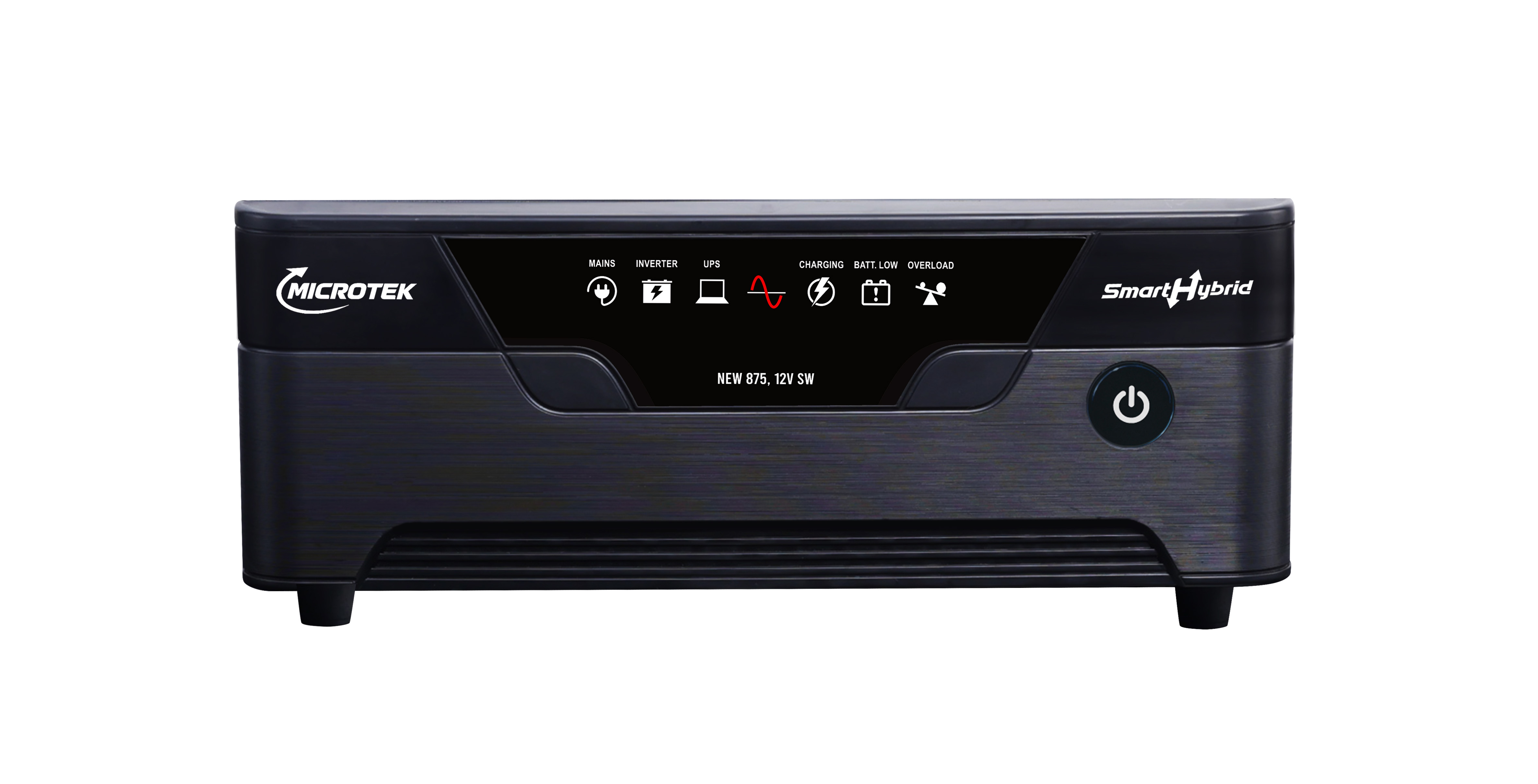 Microtek SMART HYBRID NEW 875 12V Pure Sine Wave Inverter 715VA/575Watt image 1